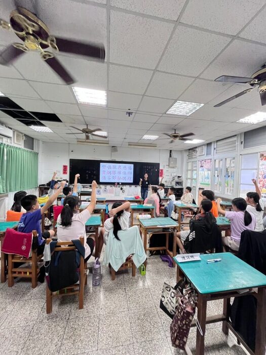 20241119大學部學習評量課程之師資生-赴屏東縣泰安國小期末教學演示圖片