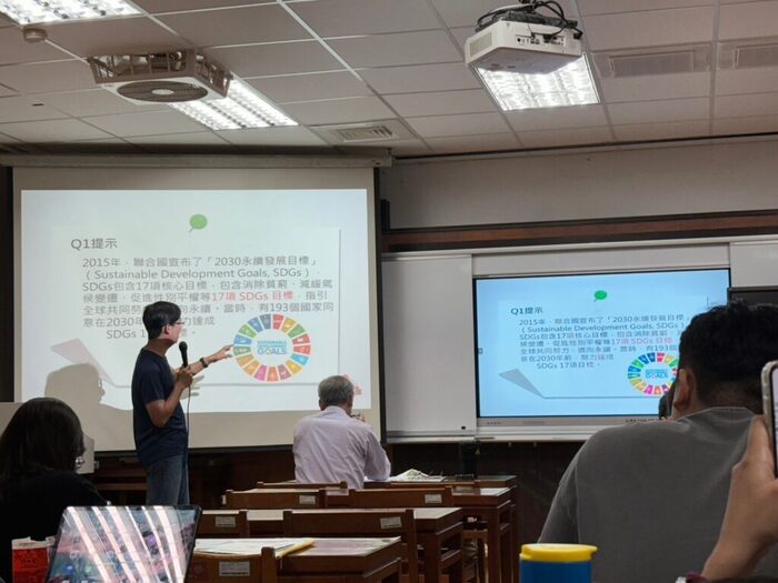 20241126屏東縣勝利國小湯奇霖主任到校演講(勝利環教探索家-NEED永續行)圖片