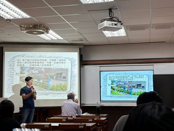 20241126屏東縣勝利國小湯奇霖主任到校演講(勝利環教探索家-NEED永續行)圖片