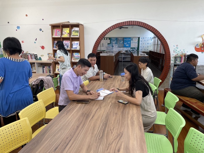 20240923在職專班研究生赴屏東縣廣安國小(研究生擔任113年研發數位教學教學案例指導教師)圖片