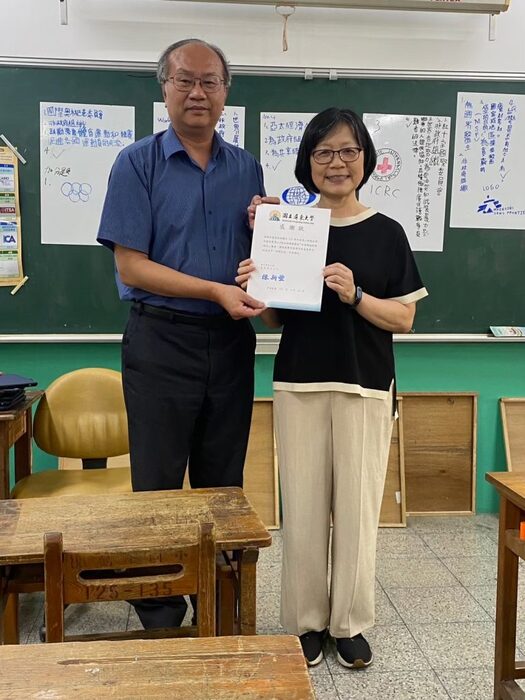 20240425屏東縣鶴聲國小參訪(輔導經驗、社會教學)圖片