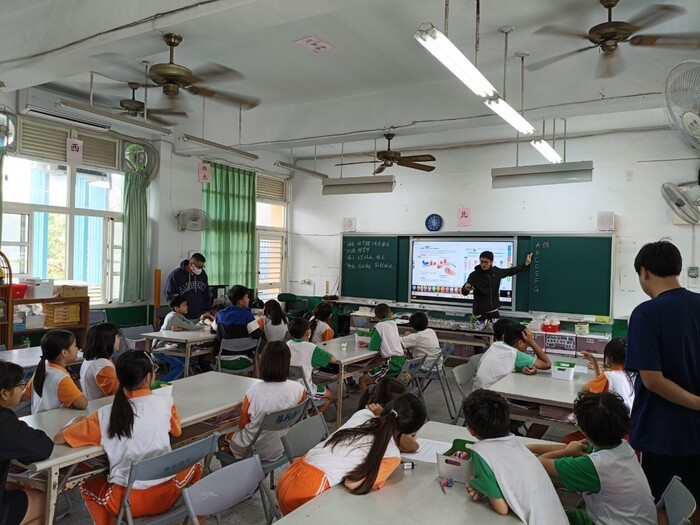 20241119學部學習評量課程之師資生-赴屏東縣勝利國小期末教學演示圖片